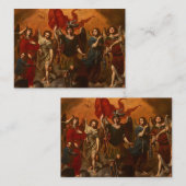 Carte De Correspondance Les Sept Archanges de Massimo Stanzione (Devant / Derrière)