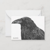 Carte De Correspondance Les Signets du Corbeau (Dos)