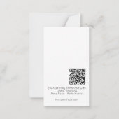 Carte De Correspondance *~ LET GO Inspirational Kindness AP62 Note Card (Dos)