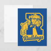 Carte De Correspondance Letterman Riverdale Bulldogs (Devant / Derrière)