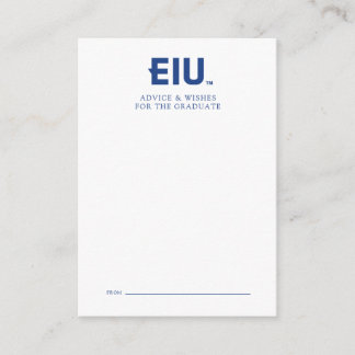Carte De Correspondance LETTRE bloc EIU
