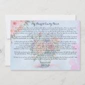 Carte De Correspondance Lettre d'amour à ma femme (Devant)