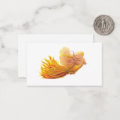 Carte De Correspondance Levée Phoenix Bird (Devant/Arrière en situation)