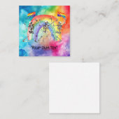 Carte De Correspondance LGBTQ la Fierté Note Card : Étendre l'amour (Devant / Derrière)