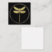 Carte De Correspondance Libellule (Devant / Derrière)