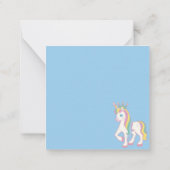 Carte De Correspondance Licorne (Dos)