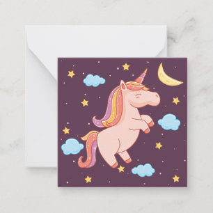 Carte De Correspondance Licorne