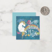 Carte De Correspondance Licorne (Devant/Arrière en situation)