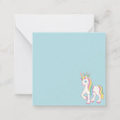 Carte De Correspondance Licorne (Dos)