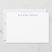 Carte De Correspondance Ligne de secours (Devant)