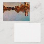 Carte De Correspondance L'inhumation de Newell Convers Wyeth (Devant / Derrière)