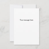 Carte De Correspondance Little Bumble Bee Thank You Note Card (Dos)