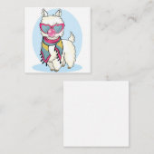 Carte De Correspondance Llama (Devant / Derrière)