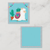 Carte De Correspondance Llama (Devant / Derrière)
