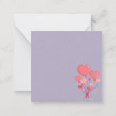 Carte De Correspondance Llama d'anniversaire (Dos)