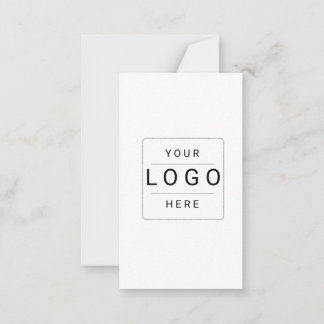 Carte De Correspondance Logo personnalisé