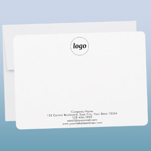 Carte De Correspondance Logo Simple Professionnel