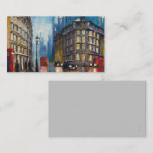 Carte De Correspondance Londres Rain (Devant / Derrière)