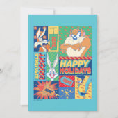 Carte De Correspondance LOONEY TUNES™ | Étincelles Brillantes Joyeuses Fêt (Devant)
