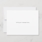 Carte De Correspondance L'or de Sakura Blossom (Dos)