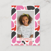 CARTE DE CORRESPONDANCE LOVE HEARTS COLLAGE PHOTO CLASSROOM VALENTINES (Devant)