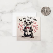 Carte De Correspondance Love in black and white (Devant/Arrière en situation)