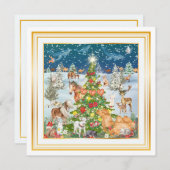 Carte De Correspondance Lumière d'hiver (Devant / Derrière)