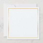 Carte De Correspondance Lumière d'hiver (Dos)