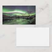 Carte De Correspondance Lumières du Nord (Devant / Derrière)