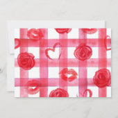 Carte De Correspondance Lunettes de soleil de chien rouge Aquarelle couleu (Dos)