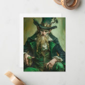 Carte De Correspondance Lutrin gothique (Devant/Arrière en situation)