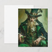 Carte De Correspondance Lutrin gothique (Devant / Derrière)