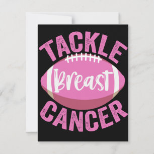 Carte De Correspondance Lutter contre le cancer du sein Drôle de football