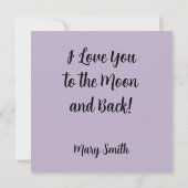 Carte De Correspondance Ma Librairie  (Dos)