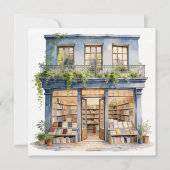 Carte De Correspondance Ma Librairie  (Devant)