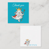 Carte De Correspondance Magical Wizard Lop bunny (Devant / Derrière)