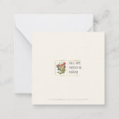 Carte De Correspondance Mah Jongg Love Small Flat Card (Dos)