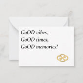 Carte De Correspondance Make it a GoOD day! (Devant)