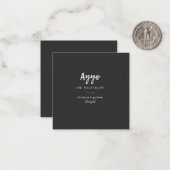 Carte De Correspondance malayalam tshirt ayyo définition (Devant/Arrière en situation)