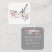 Carte De Correspondance Maman (Devant / Derrière)