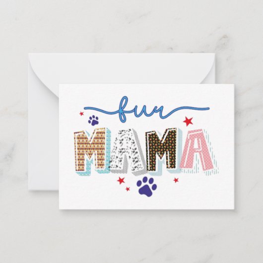 Carte De Correspondance Maman amusante (Devant)