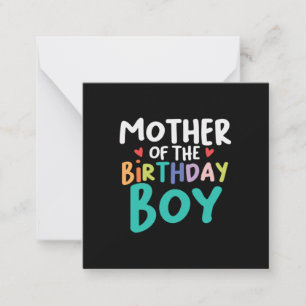 Carte De Correspondance Maman Art Mère Du Garçon D'anniversaire