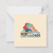 Carte De Correspondance Maman, je t'aime (Devant)