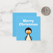 Carte De Correspondance Manchot (Devant/Arrière en situation)