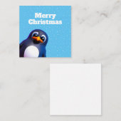 Carte De Correspondance Manchot (Devant / Derrière)