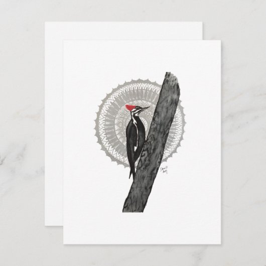 Carte De Correspondance Mandala (Devant / Derrière)