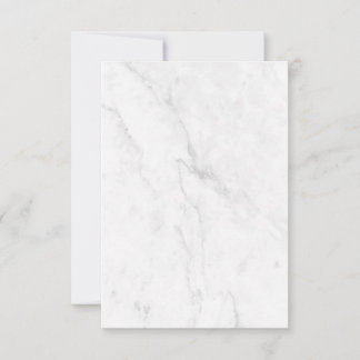 Carte De Correspondance Marbre Blanc