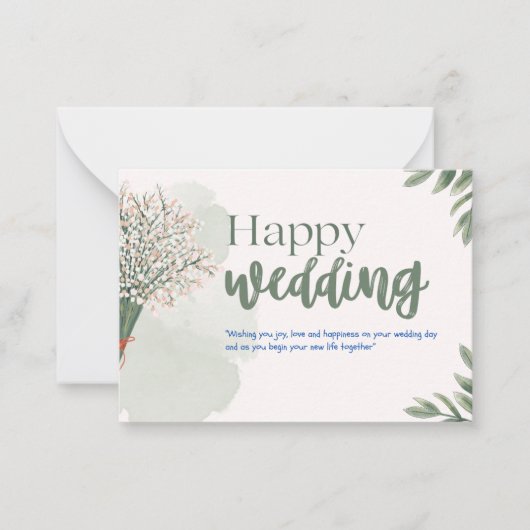 Carte De Correspondance mariage (Devant)