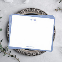 Mariage Couple Monogramme Personnalisé Classique S