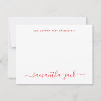 Mariage Moderne Écriture Élégante Minimaliste